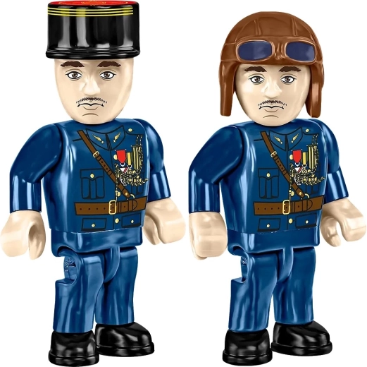 Minifigure del pilota con accessori