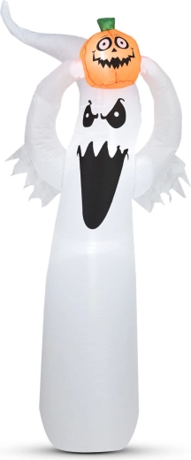 Fantasma gonfiabile di Halloween con illuminazione LED, 180 cm