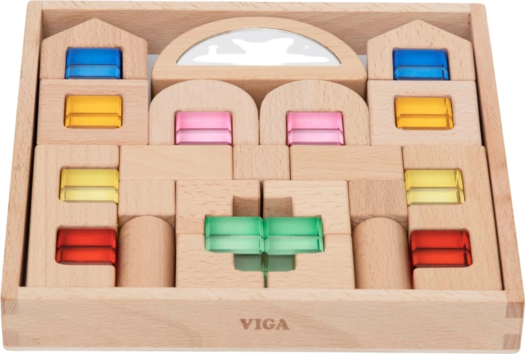Vassoio in legno per riporre facilmente