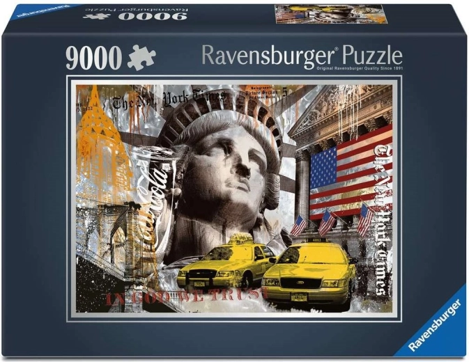 Puzzle Ravensburger Metropoli New York 9000 pezzi