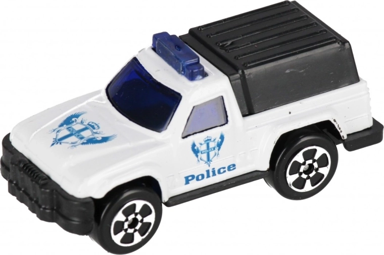 Macchinina della polizia inclusa nel set