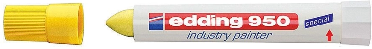 Pasta industriale Edding 950 – marcatore a pasta gialla