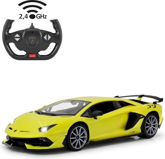 Jamara Lamborghini Aventador SVJ auto RC 1:14 giallo 2,4 GHz