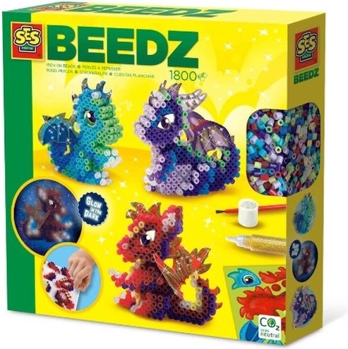 SES Beedz set di perline da stirare per draghi 3D