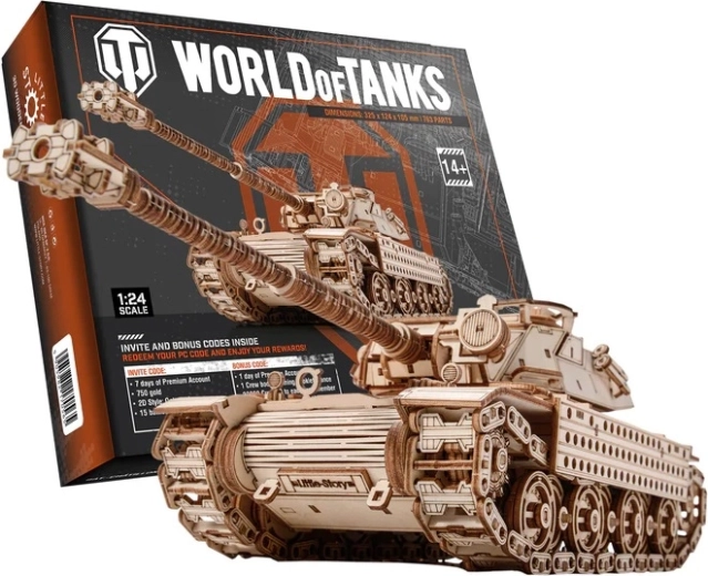 Puzzle 3D in legno World of Tanks Bat.-Chatillon Bourrasque