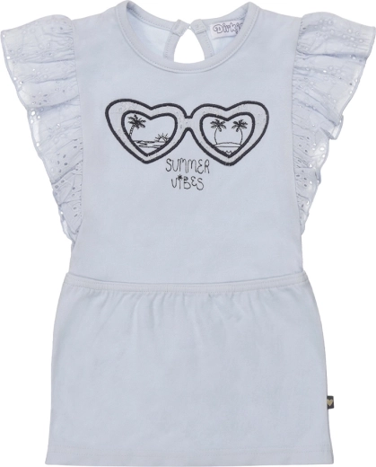 Vestito Dirkje summer vibes azzurro chiaro per bambine