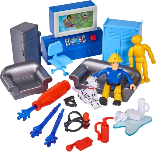 Figurine e accessori per giocare seguendo la serie Sam il pompiere