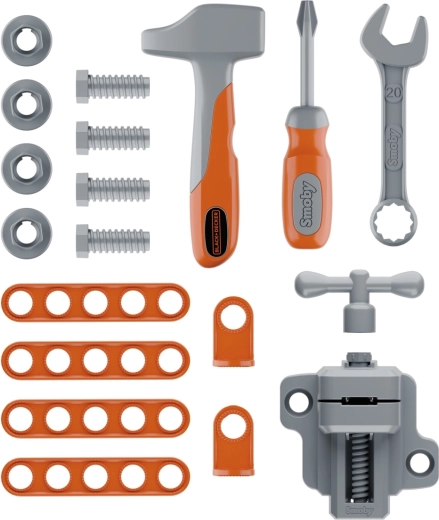 19 pezzi di accessori incluso box porta attrezzi