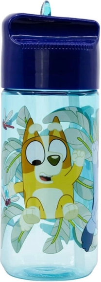 Borraccia con cannuccia per bambini STOR 50636 430 ml Bluey (blu)