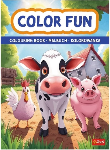 Album da colorare: Animali della fattoria