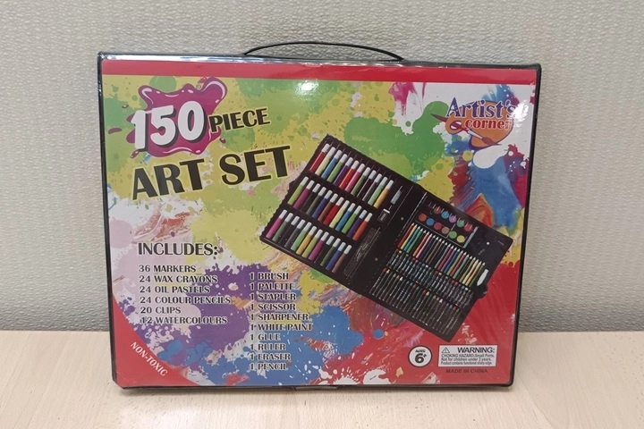 Set artistico per dipingere da 150 pezzi