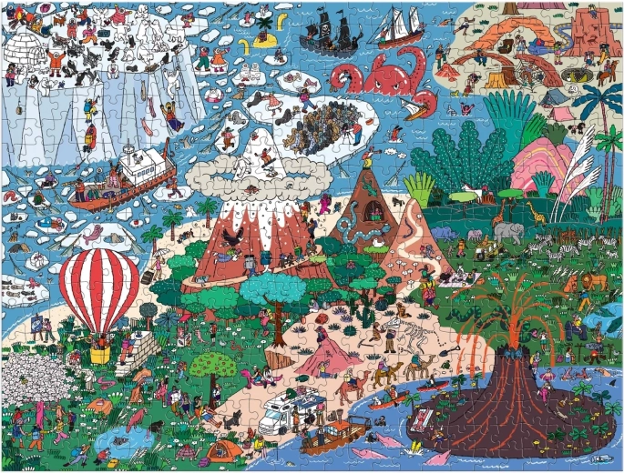 Un mondo fantastico ricco di dettagli e colori