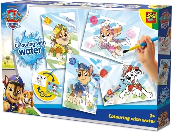 SES Paw Patrol pittura ad acqua