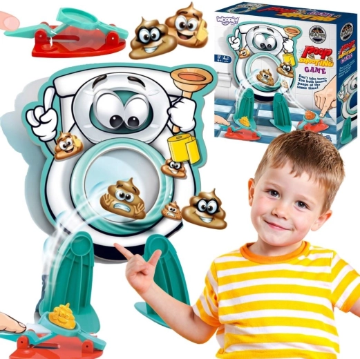 Gioco di famiglia Woopie Spara le cacche nel water
