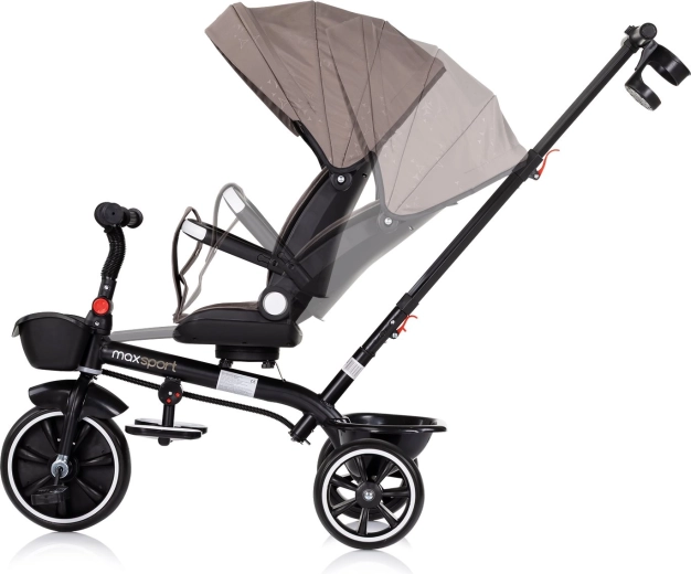 Sedile girevole a 360° e dotazioni pratiche