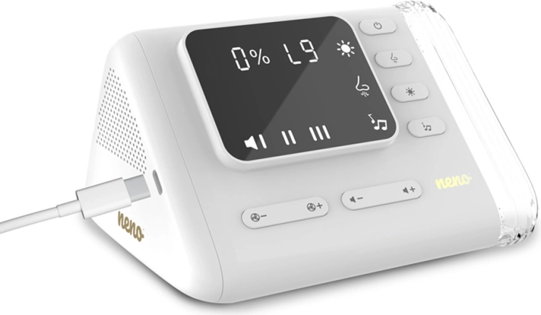 Funzionamento silenzioso, luce e suoni rilassanti