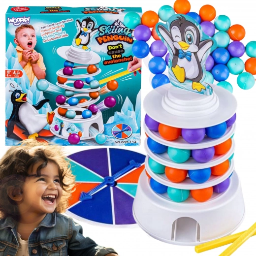 Woopie gioco di abilità Pinguino sulla torre
