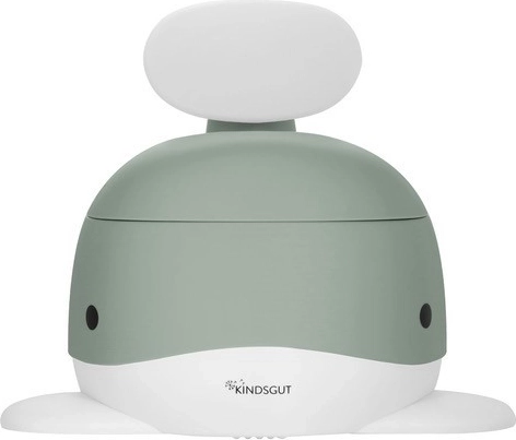 Vasino per bambini Kindsgut balena color pistacchio - 1 pezzo