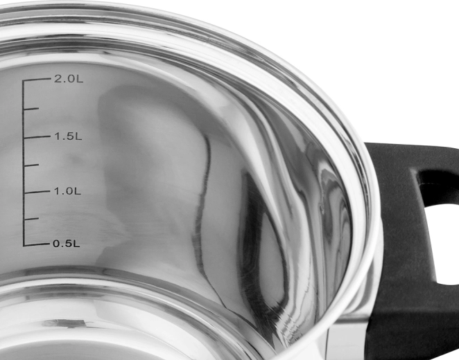 Scala graduata interna per dosaggi precisi