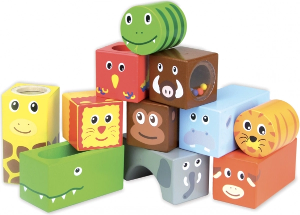 Vilac cubi sonori in legno Savana