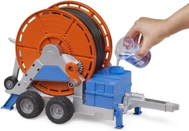 Irrigazione funzionante con acqua