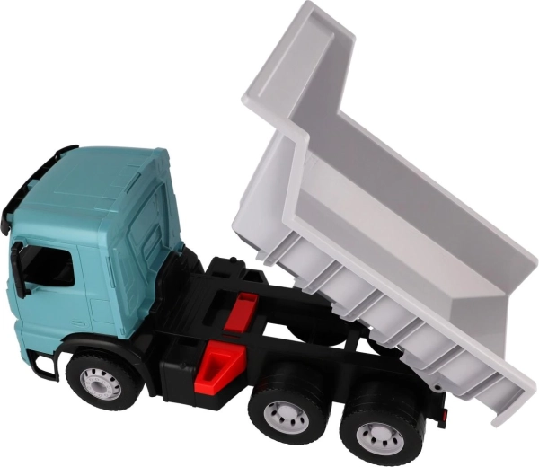 Ampia vasca ribaltabile con blocco di sicurezza