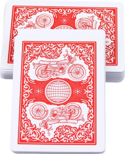 Design classico rosso per i giochi di società