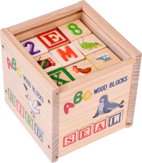 Scatola in legno per riporre facilmente i cubetti