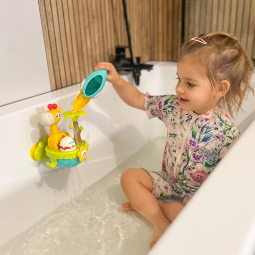 Divertimento con il flusso d'acqua
