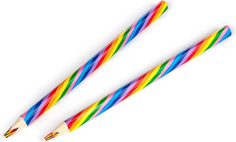 Traccia multicolore in ogni tratto