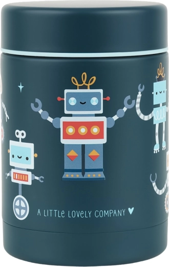 A Little Lovely Company contenitore termico in acciaio inox per alimenti robot 300 ml