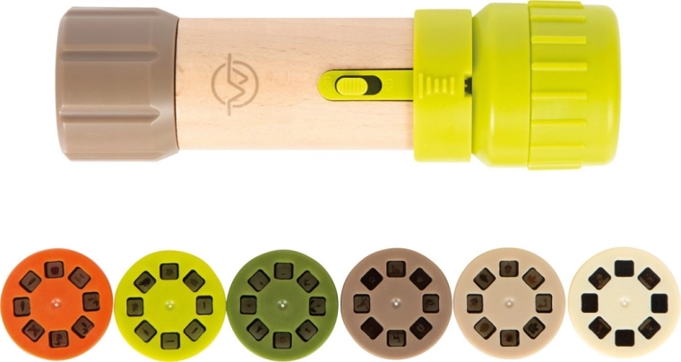 Impugnatura ergonomica in legno naturale