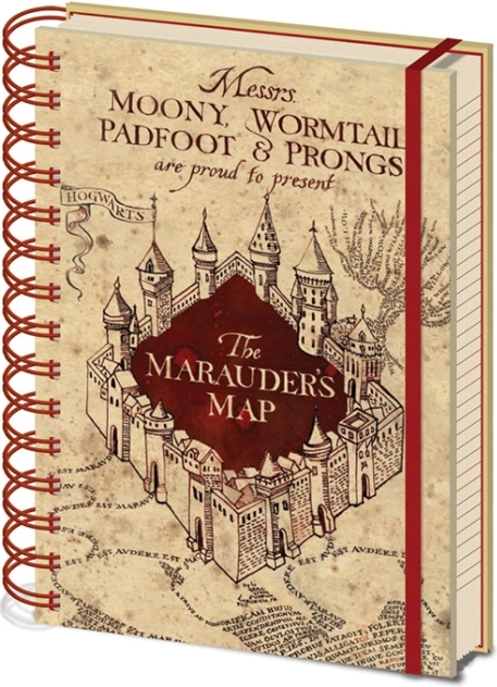 Taccuino A5 ad anelli Harry Potter