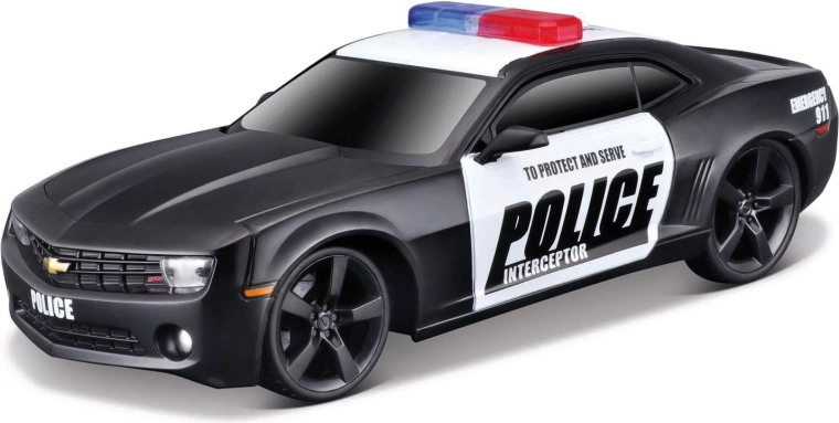 Maisto Chevrolet Camaro SS polizia con luci e suoni 1:24