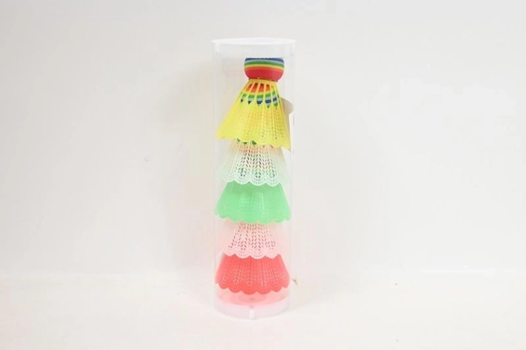 Volani da badminton 5 pz in tubo