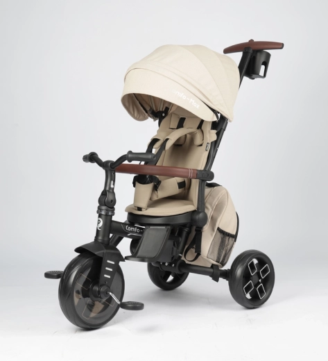Triciclo Qplay Comfo max 7v1 beige