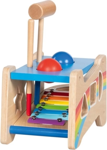 Divertimento musicale con xilofono a scomparsa