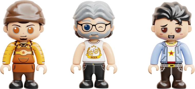 Minifigure per completare la scena
