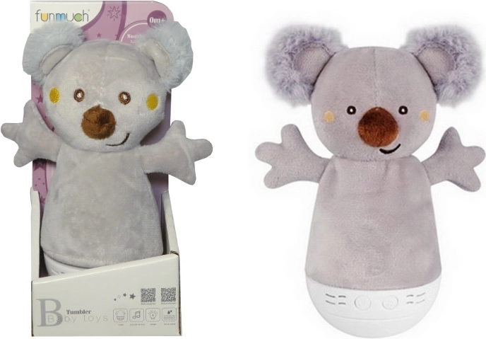 Giocattolo oscillante koala con melodie e lucina