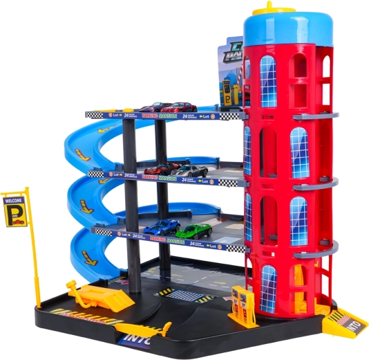 Ascensore manuale e tre piani di divertimento