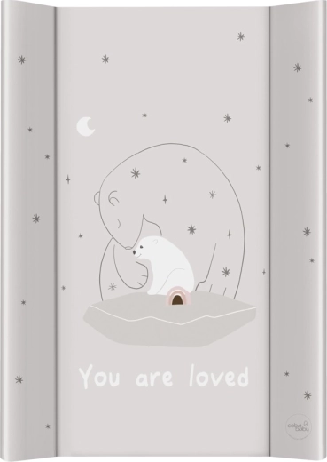Ceba Baby fasciatoio con tavola rigida Basic Polar Bears 50 × 70 cm