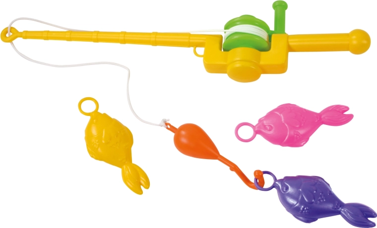 Canna da pesca per catturare pesciolini 50 cm (3 pesciolini)