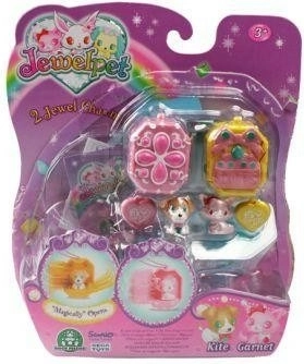 JewelPet set di 2 graziose figurine