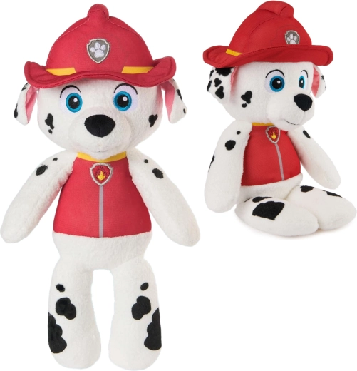 Marshall con la divisa da pompiere