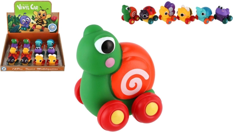 Insetti e coleotteri su ruote 5,5 cm – mix di specie (12 pz)