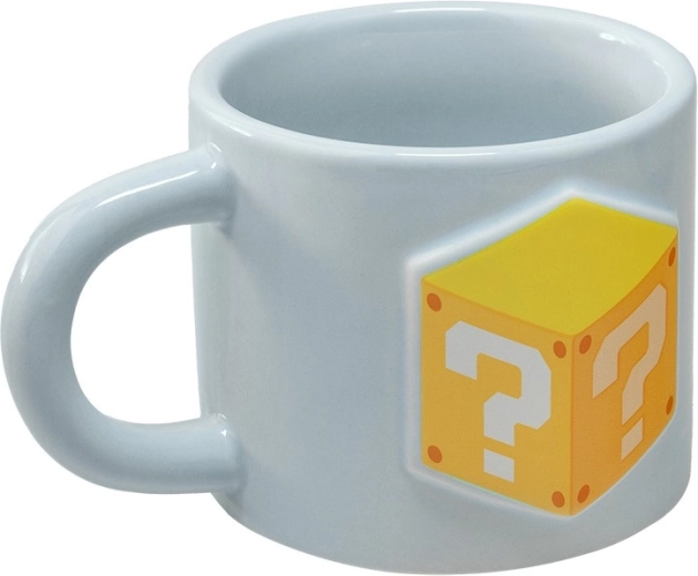 Tazza in ceramica con rilievo 3D Super Mario