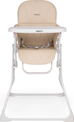 Seggiolone Feedo Bite beige pastello