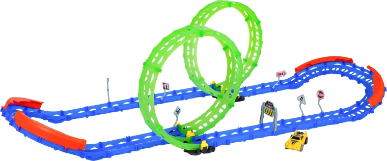 Doppi loop a 360° luminosi al buio