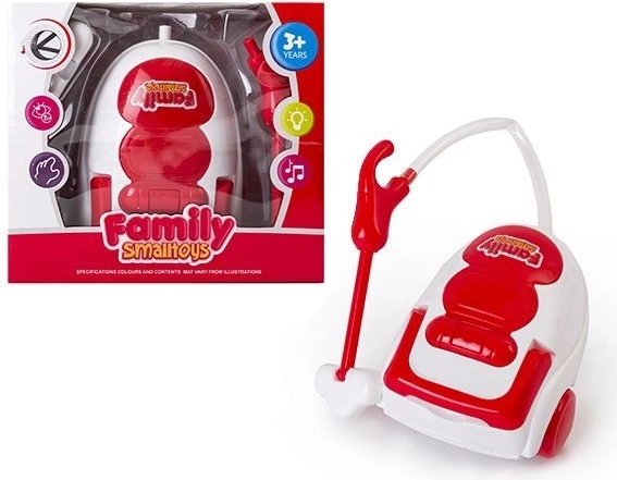 Aspirapolvere per bambini con effetti luminosi e sonori - 1 pezzo