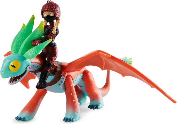 L’eroina Alex pronta in sella